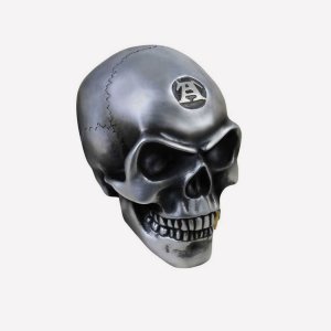 FIGURA SKULL ALCHEMY METALIZADA