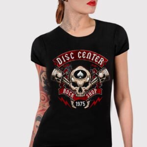 CAMISETA CHICA DISC CENTER- PISTON