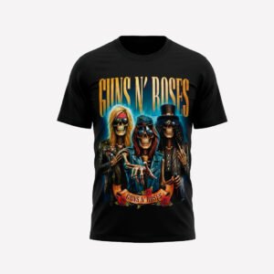 CAMISETA GUNS N´ROSES / GLOW IN THE DARK